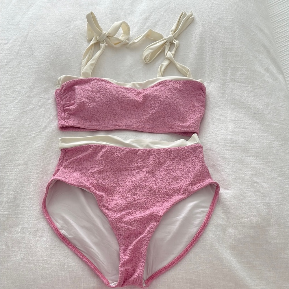 Hermoza Pink Women's Swim Set